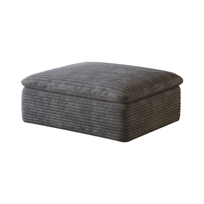Stylish Modular One Middle Seat Sofa And Ottoman
