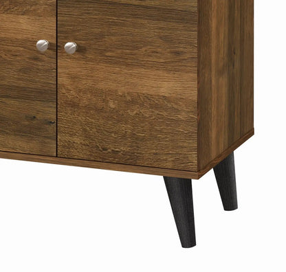 Amidon TV Stand With Storage Shelves and Cabinet