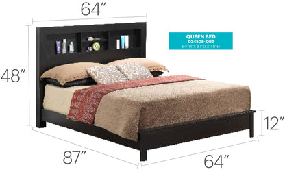 Stylish and Transitional Wooden Bed Frame