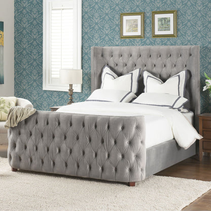 Brooklyn Tufted Panel Headboard and Footboard Set
