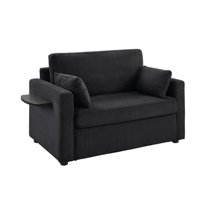 Foldable Sleeper Sofa with USB Ports and Storage