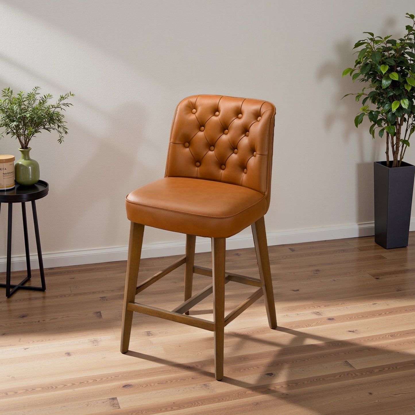 Peoria Mid Century Stool For Kitchen Island