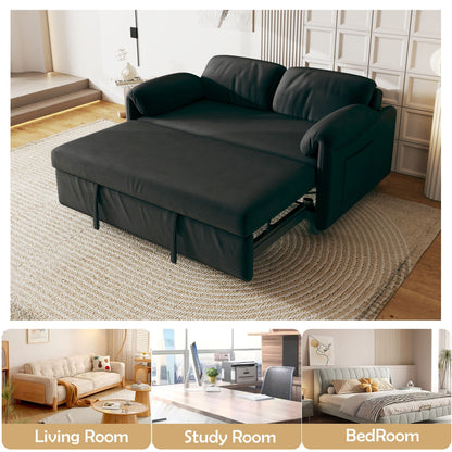 Dual Purpose Sofa and Retractable Queen Bed