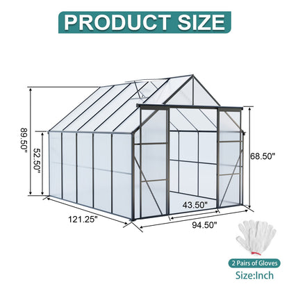Heavy Duty Double Door Polycarb House and Pegs