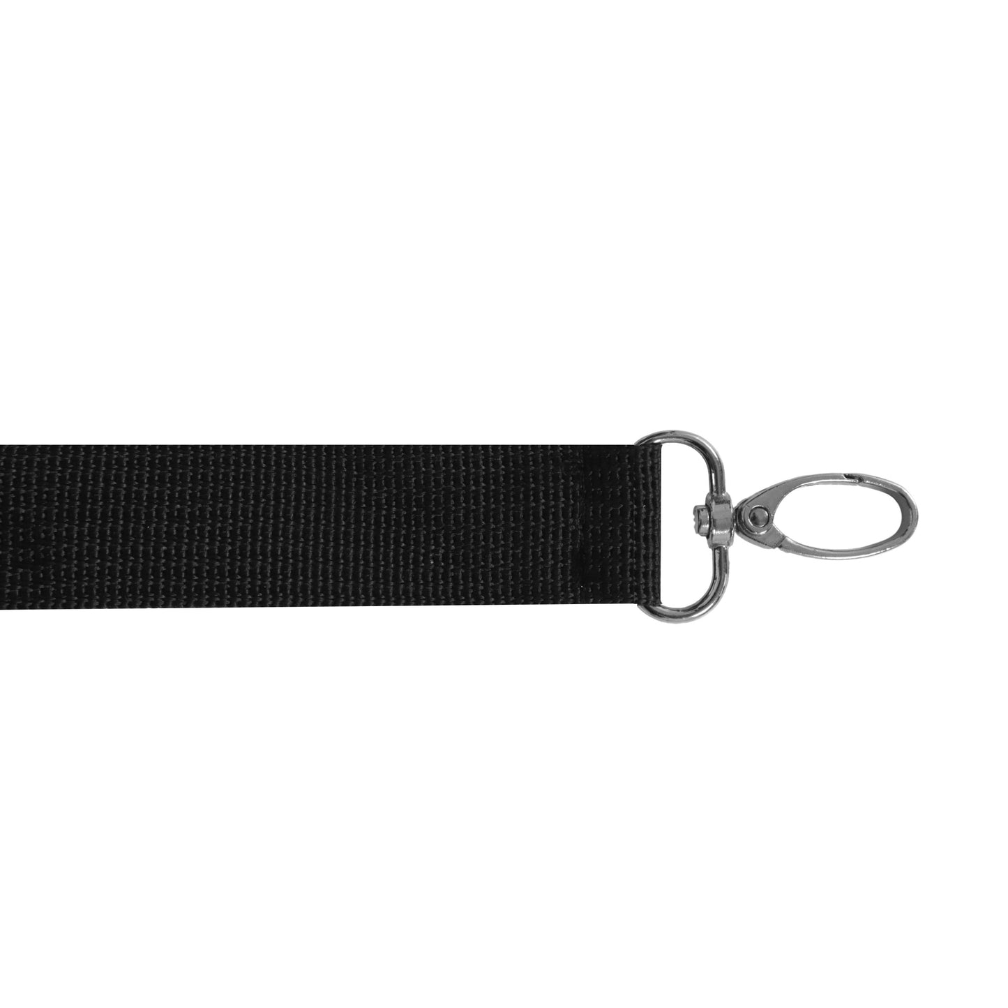 Pet trailer strap with black webbing and chrome metal clip by HouseOfZazla on Tampa Home & Garden Store