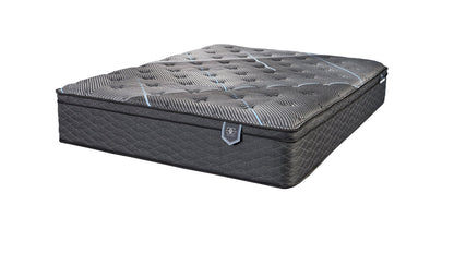 Restonic ComfortCare Hybrid Euro Top Plush Cal King mattress gray quilted by HouseOfZazla on Tampa Home & Garden Store
