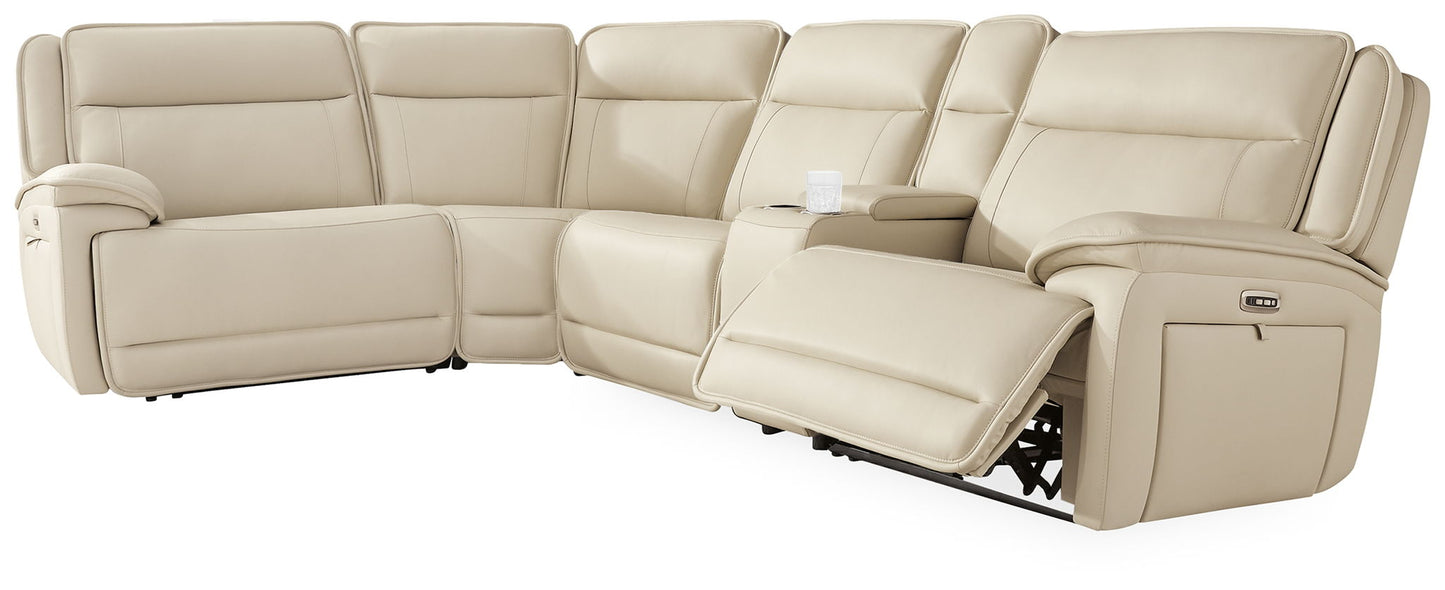 Double Deal and Reclining Sectional Sofa