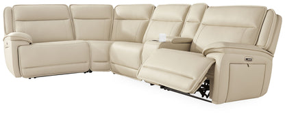 Double Deal and Reclining Sectional Sofa