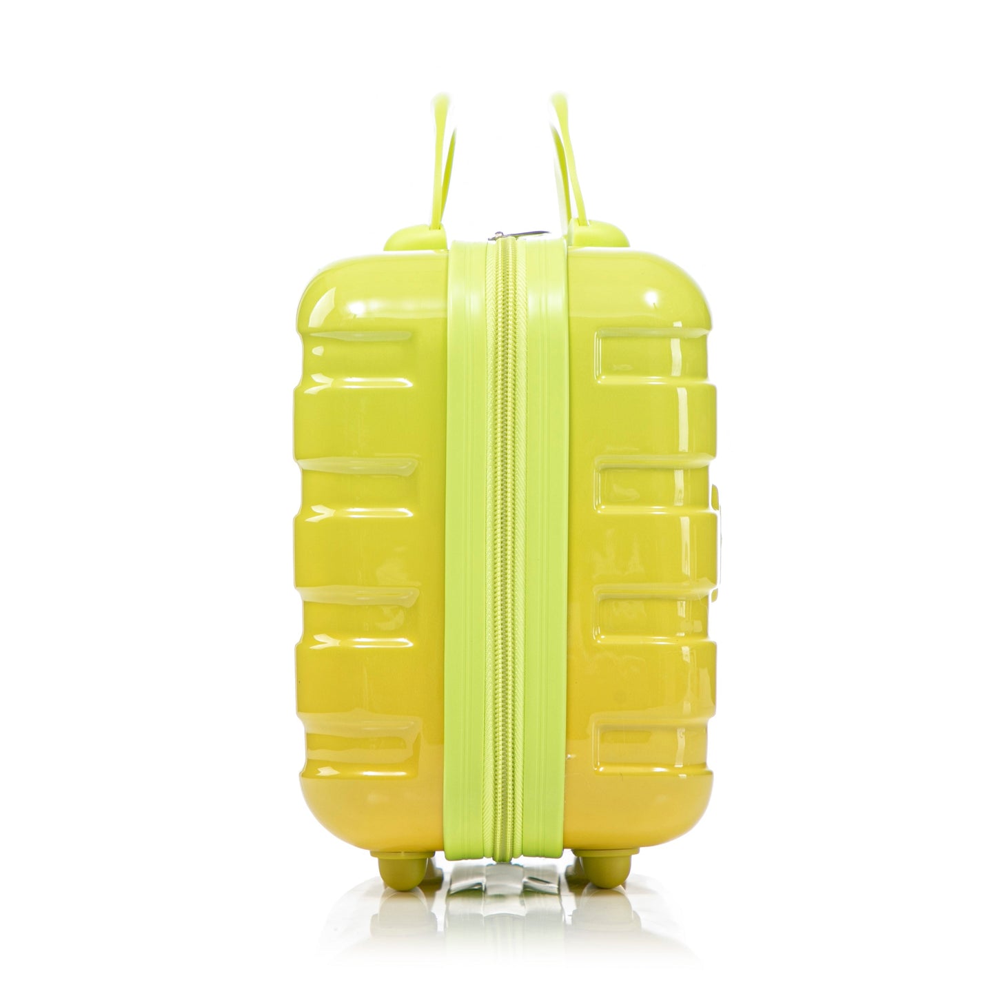 2-piece PC spinner luggage set neon lime hard-shell with dual top handles on Tampa Home & Garden Store