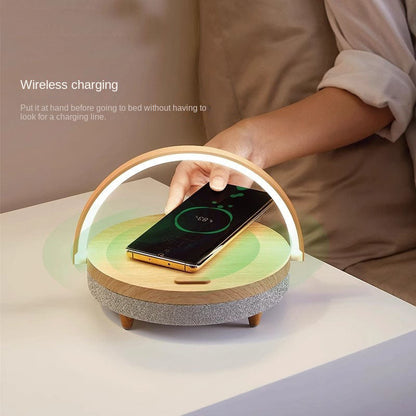 Living desk lamp, mobile phone, wireless charging, Bluetooth speaker, minimalist ins, bedside lamp