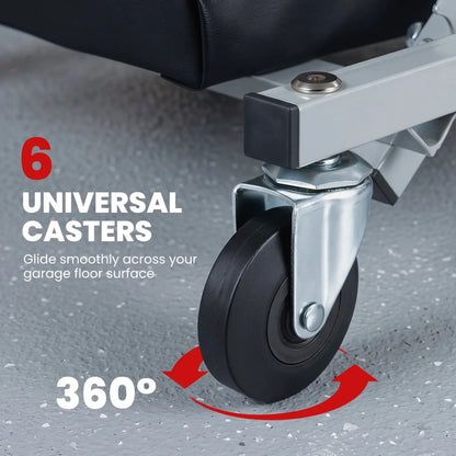 2 in 1 Mechanic Creeper and Z Seat with Casters