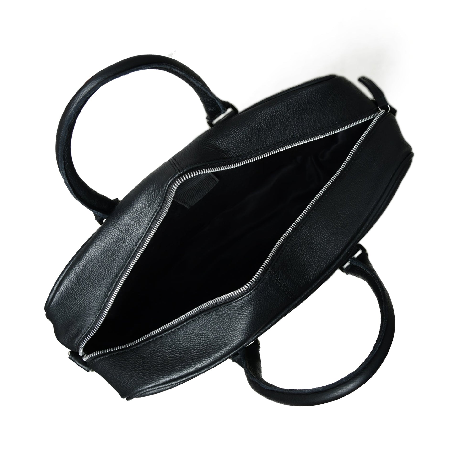 Texas Black Leather Briefcase - Tampa Home & Garden Store