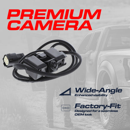 Master Tailgaters OEM backup camera with wiring harness, black housing and connector on Tampa Home & Garden Store