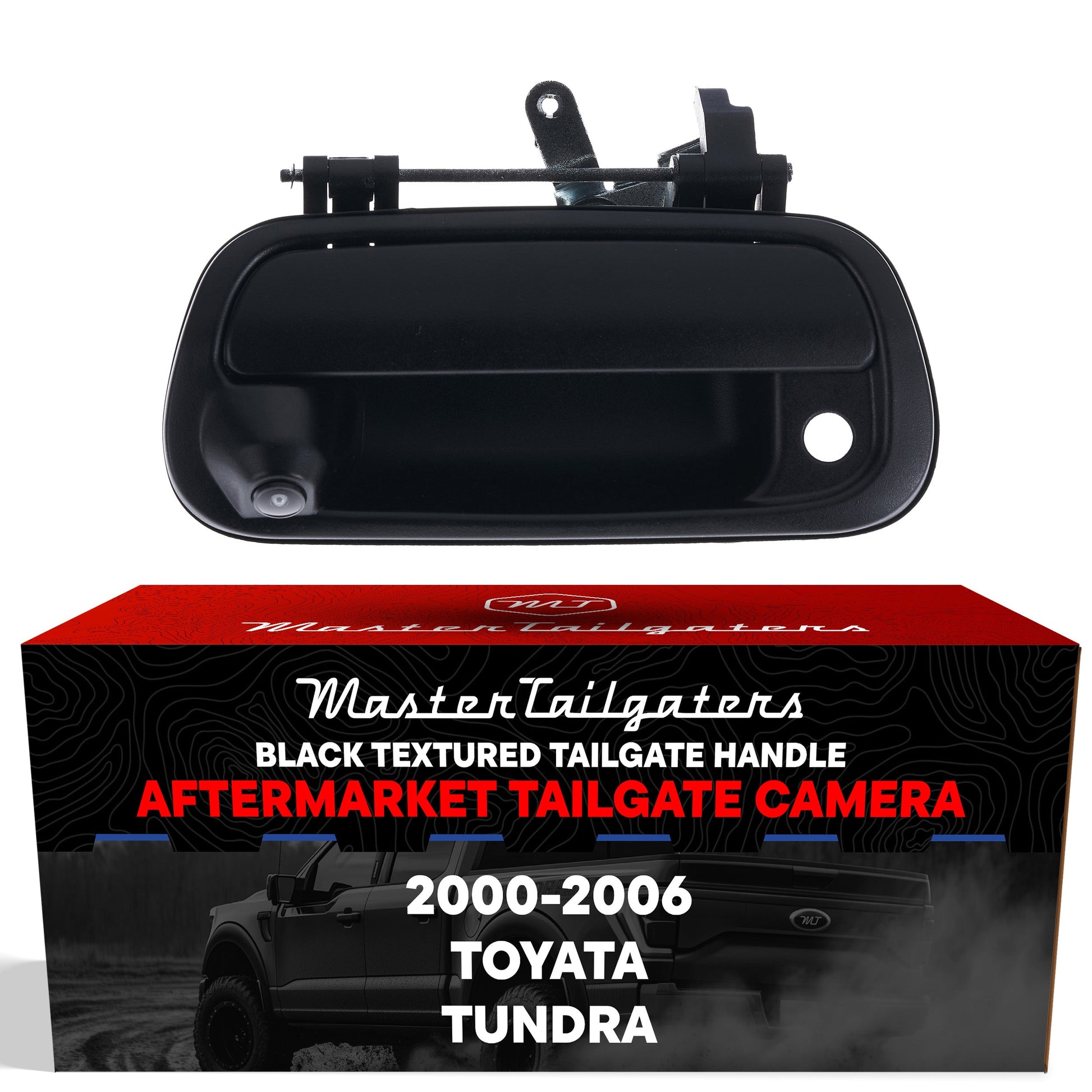 Replacement tailgate handle textured black with backup camera for Toyota Tundra 2000-2006 on Tampa Home & Garden Store
