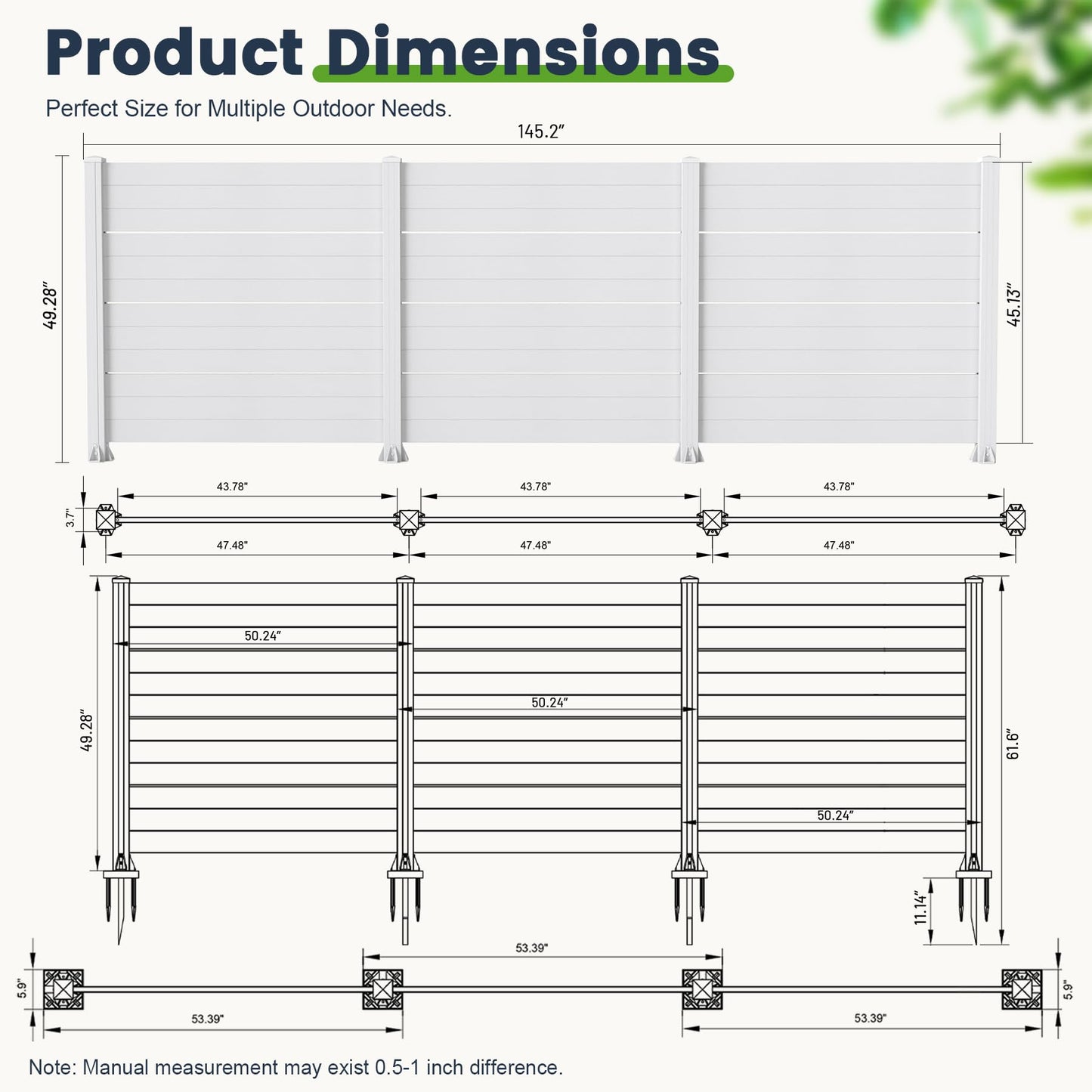 All Weather Vinyl Ac Fence Cover And Screen