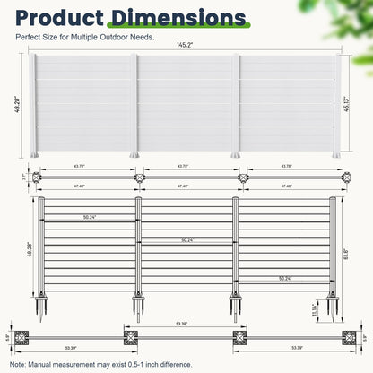 All Weather Vinyl Ac Fence Cover And Screen