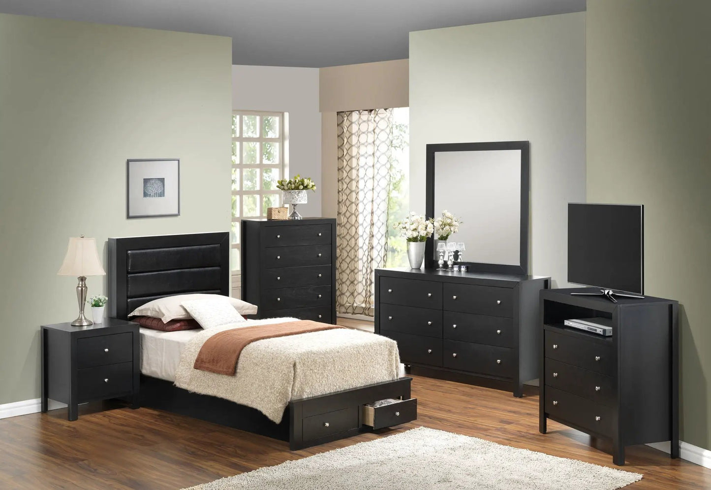 Elegant Storage Bed for Cozy Bedroom Spaces