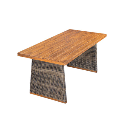Outdoor Acacia Wood Dining Table for Patio