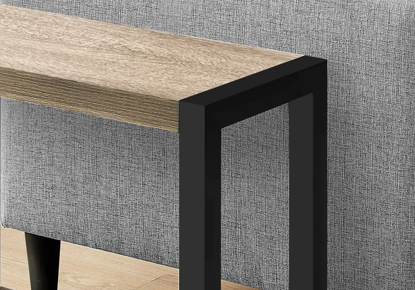 Accent Side Table with Two Tiers in Modern Style