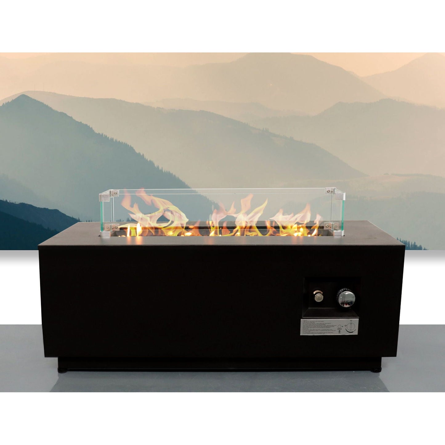 Propane and Natural Gas Outdoor Fire Pit Table