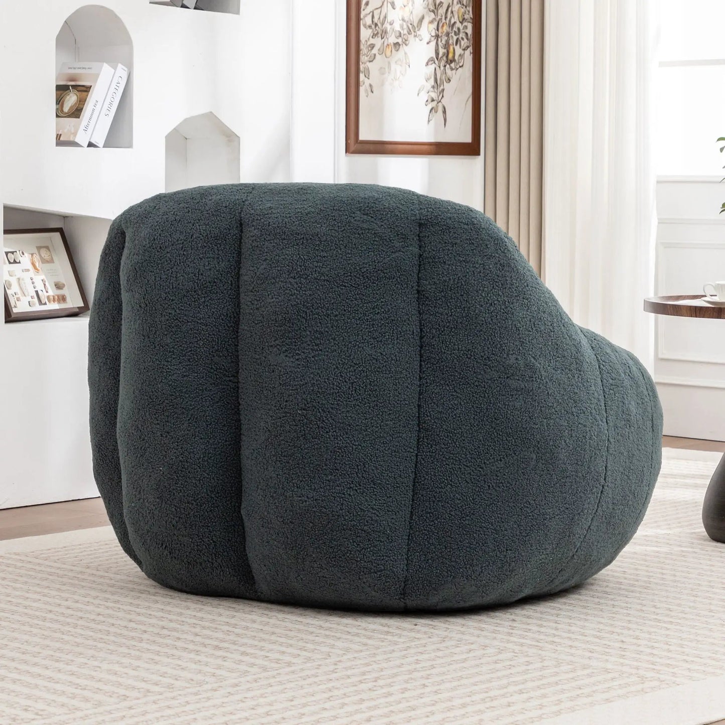 Comfy Bean Bag Chair with Memory Foam Filler