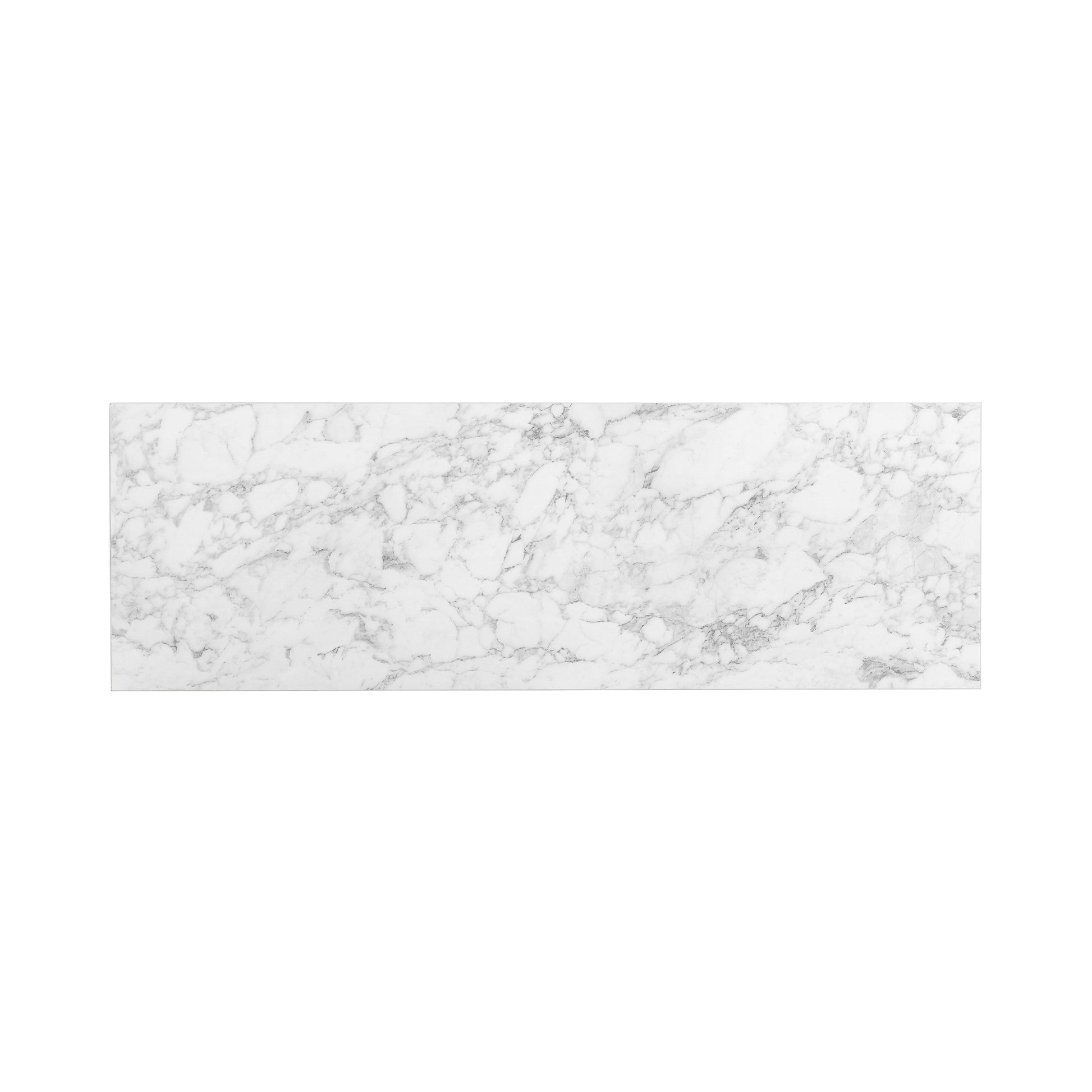 White marble countertop slab with gray veining, marble surface sample by HouseOfZazla on Tampa Home & Garden Store