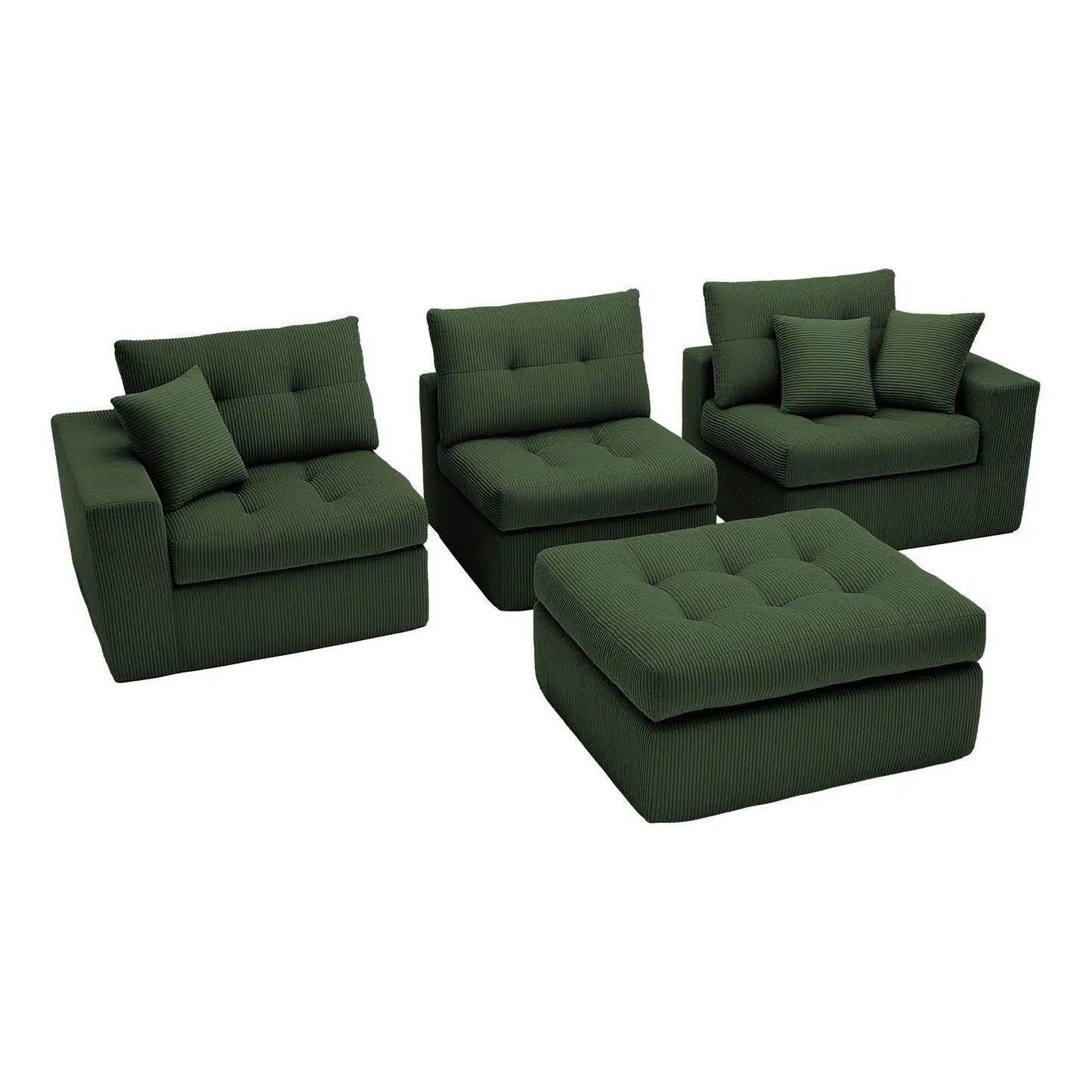 Corner Chaise L-Shaped Sectional Sofa Bed