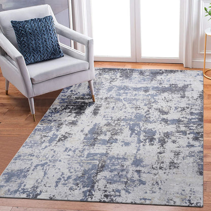 Payas Abstract Area Rug With Neutral Palette