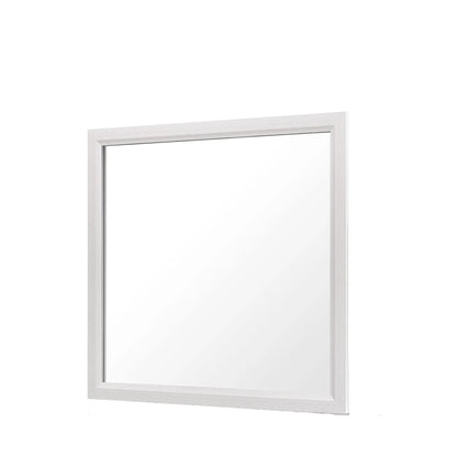 Mirage Mirror With Wood Trim for Dresser