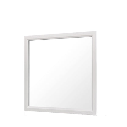 Mirage Mirror with Wood Trim whitewashed wood frame wall mirror HouseOfZazla on Tampa Home & Garden Store