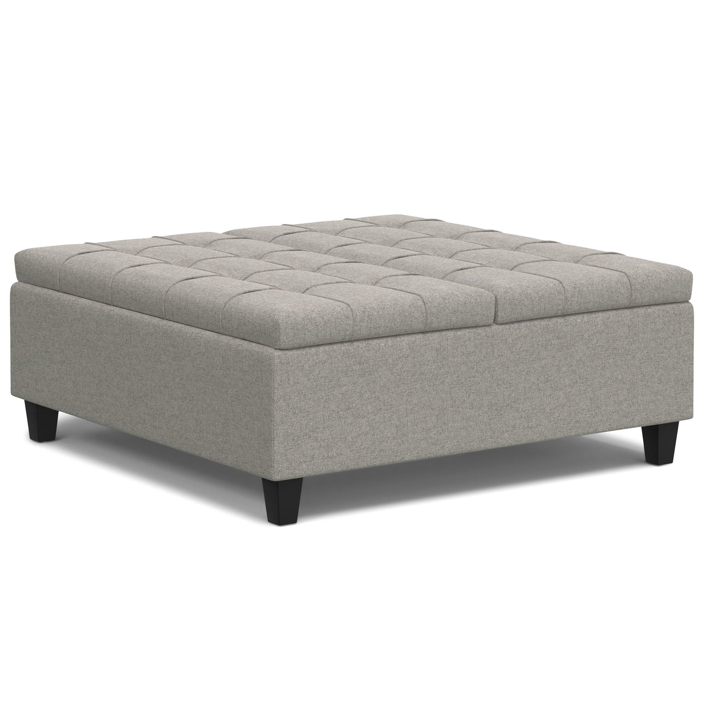 Harrison Upholstered Coffee Table Storage Ottoman