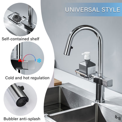 Cincosky High Arc Pull Down Kitchen Faucet