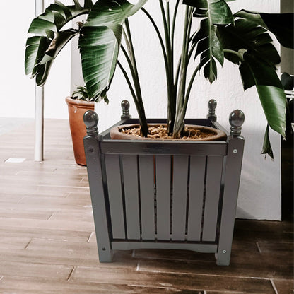 Outdoor Square Planter for Garden and Patio Use