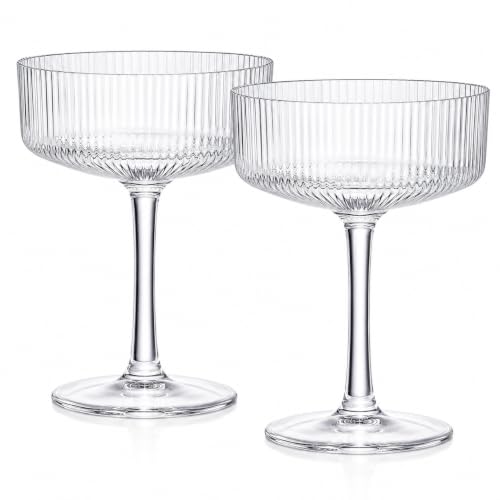 Barcelona Acrylic Champagne Coupe and Set of 2