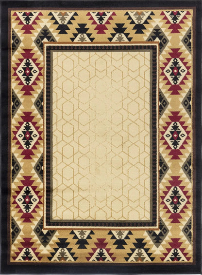 Tribes Southwest Area Rug With Vibrant Colors