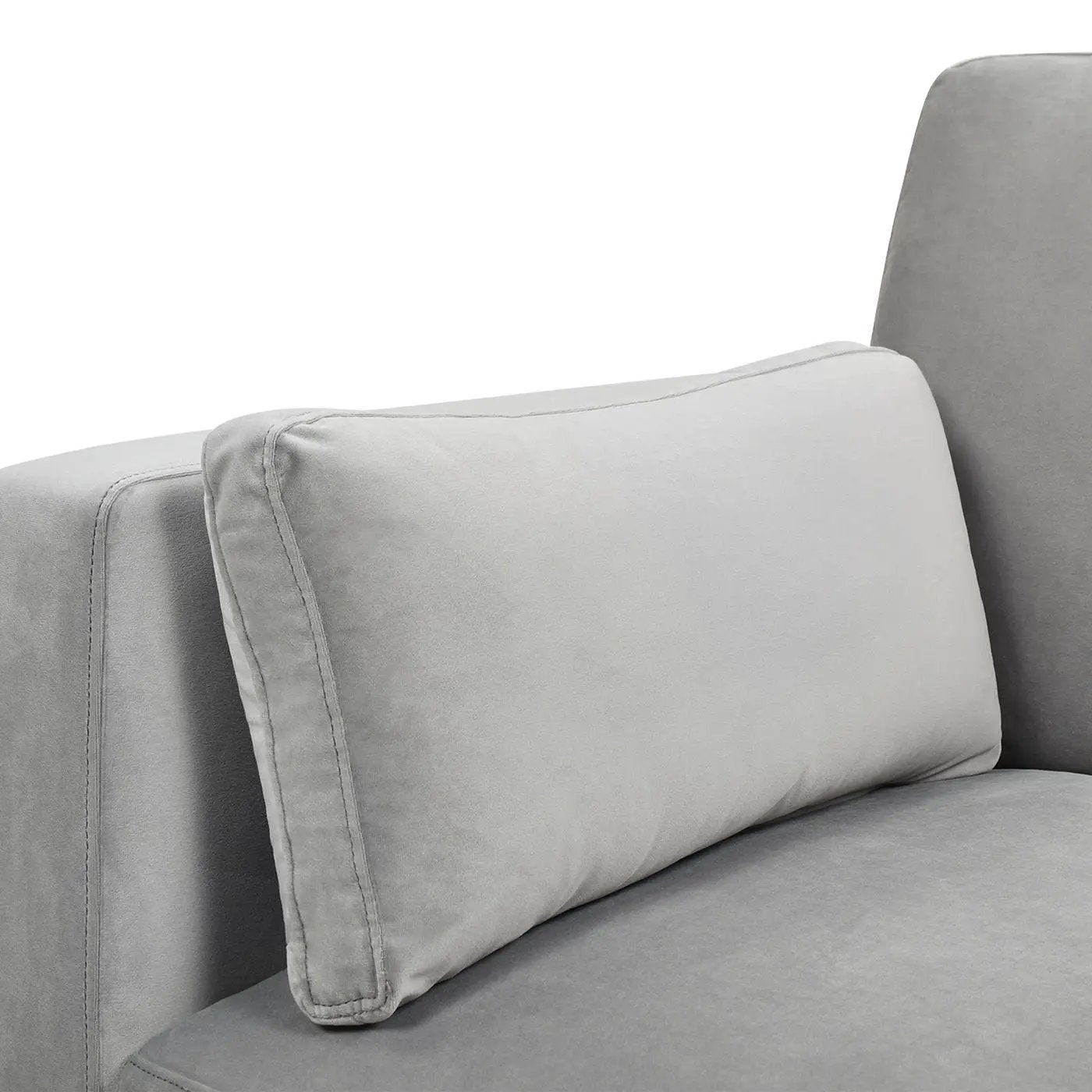 Knox Modern Farmhouse Arm Chair in light gray fabric by Unique Piece Furniture on Tampa Home & Garden Store