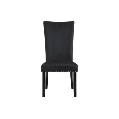Jhoanna 5 Piece Dining Table Set in Black
