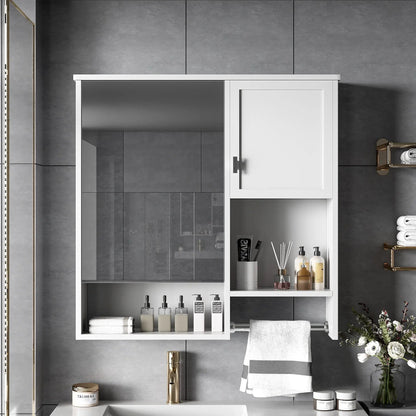 Modern Wall Mounted Bathroom Cabinet With Mirror