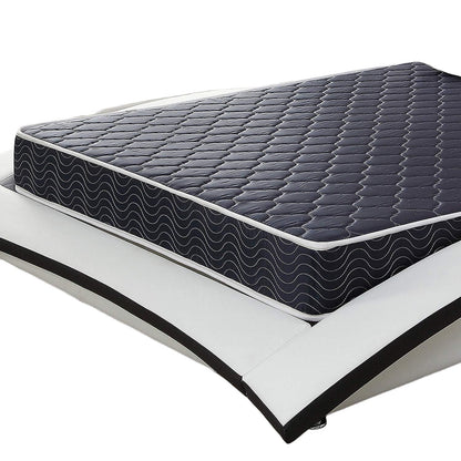 6in Waterproof Foam Mattress Twin Black/Blue by HouseOfZazla with quilted top on Tampa Home & Garden Store