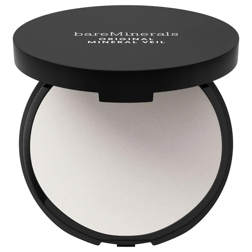 bareMinerals Original Mineral Veil pressed setting powder compact in light beige on Tampa Home & Garden Store