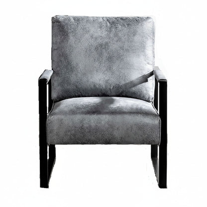 Mid Century Modern Chair With a Metal Frame