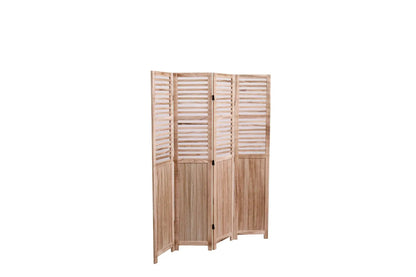 Expertly designed panel folding room divider, three-panel natural wood Unique Piece Furniture on Tampa Home & Garden Store