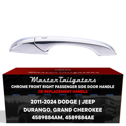 Chrome front right door handle for Dodge Durango and Jeep Cherokee by Master Tailgaters on Tampa Home & Garden Store