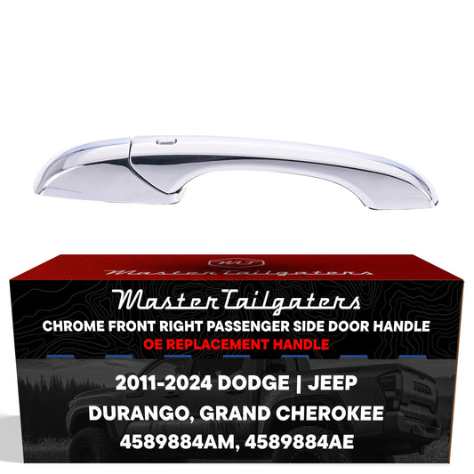 Chrome front right door handle for Dodge Durango and Jeep Cherokee by Master Tailgaters on Tampa Home & Garden Store
