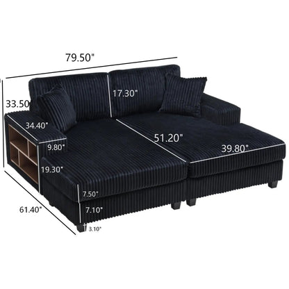 Convertible Sectional Sofa Sleeper for Lounge