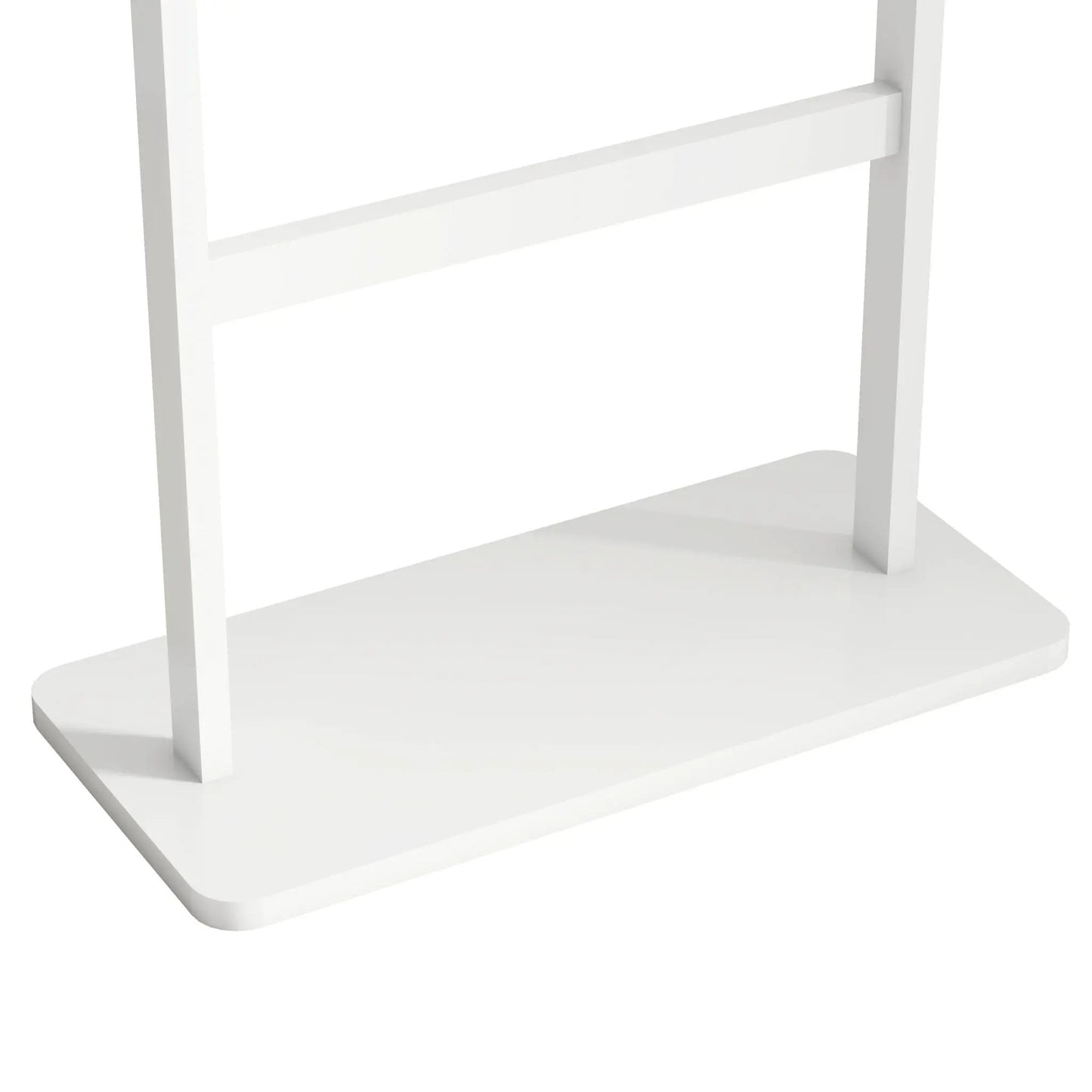 Solid Rubber Wood Hat Rack for Entryways