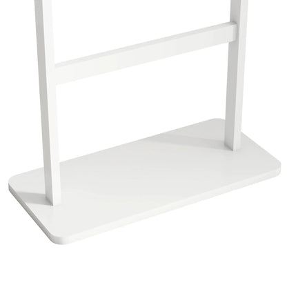 Solid Rubber Wood Hat Rack for Entryways