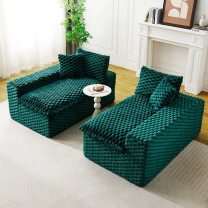 Multifunctional Sofa Side by Side or Facing