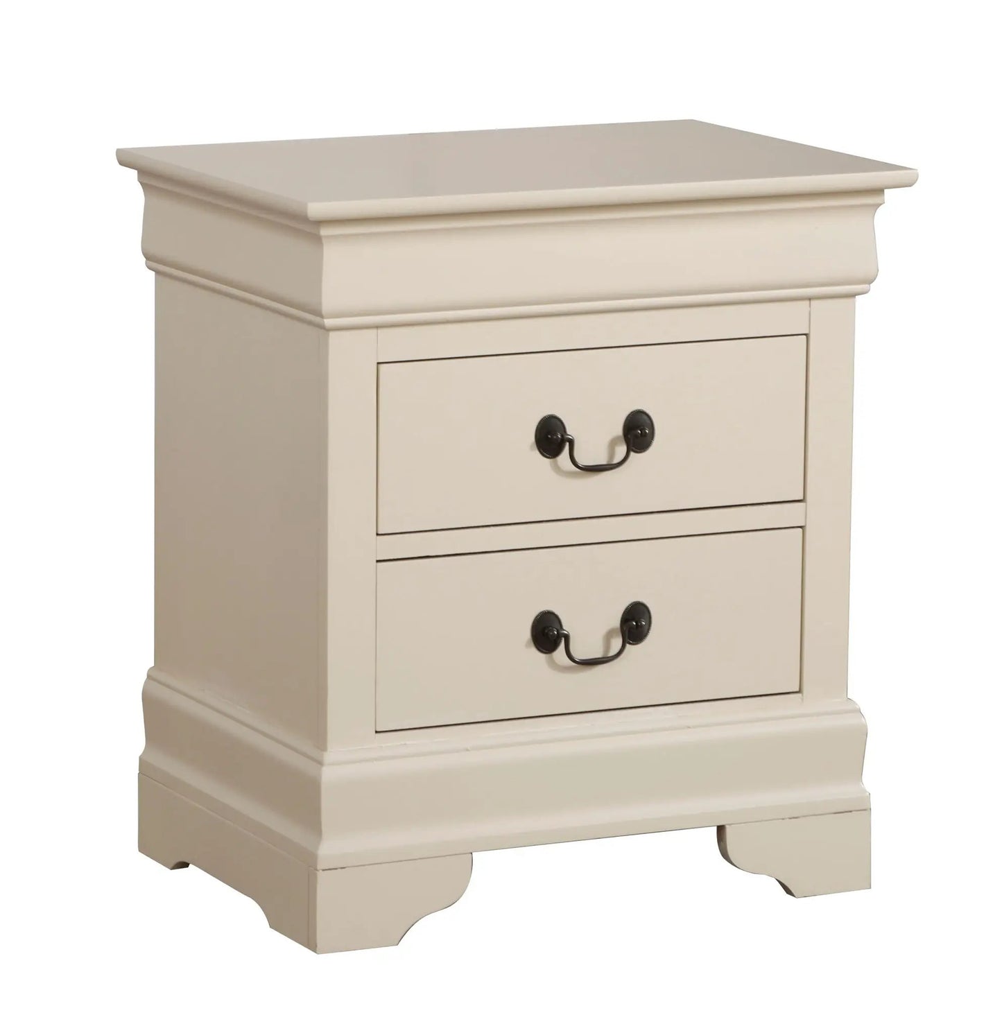 Louis Philippe Nightstand in Wood Veneer