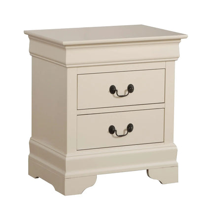 Louis Philippe Nightstand in Wood Veneer